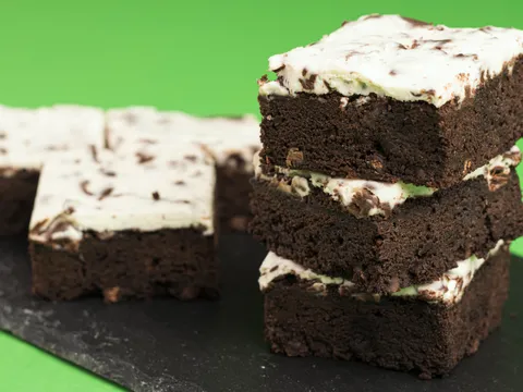 Brownie ala  stracciatella
